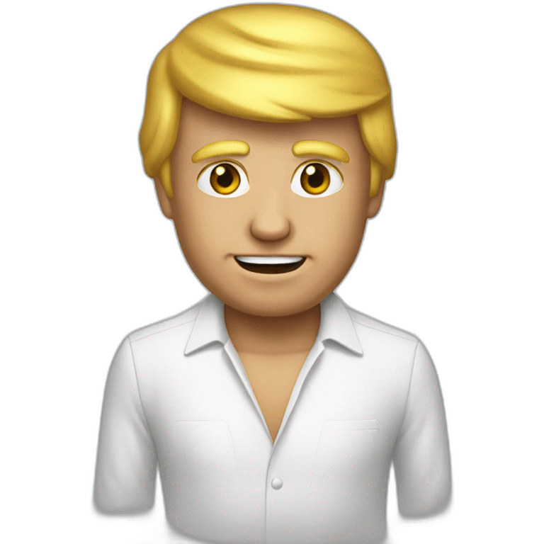 trump-golden-ducha emoji