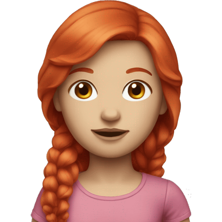 red head doll emoji