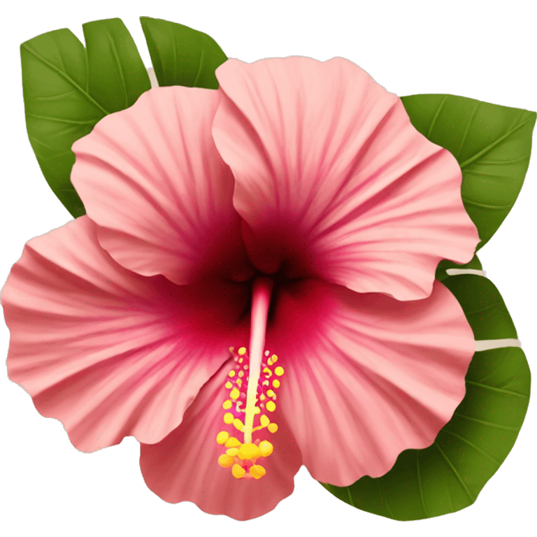 Hibiscus flower emoji