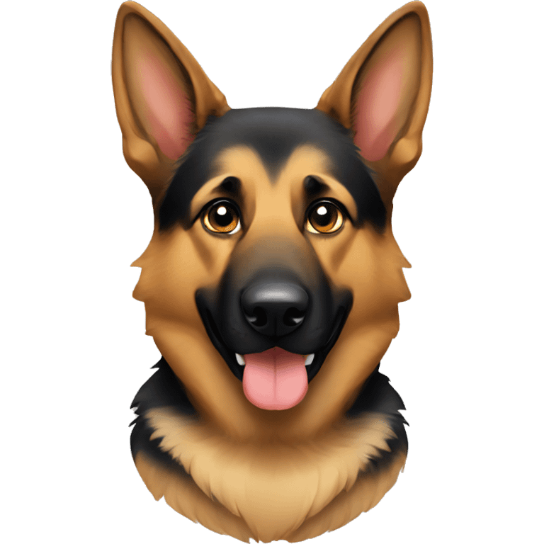 German shepherd emoji