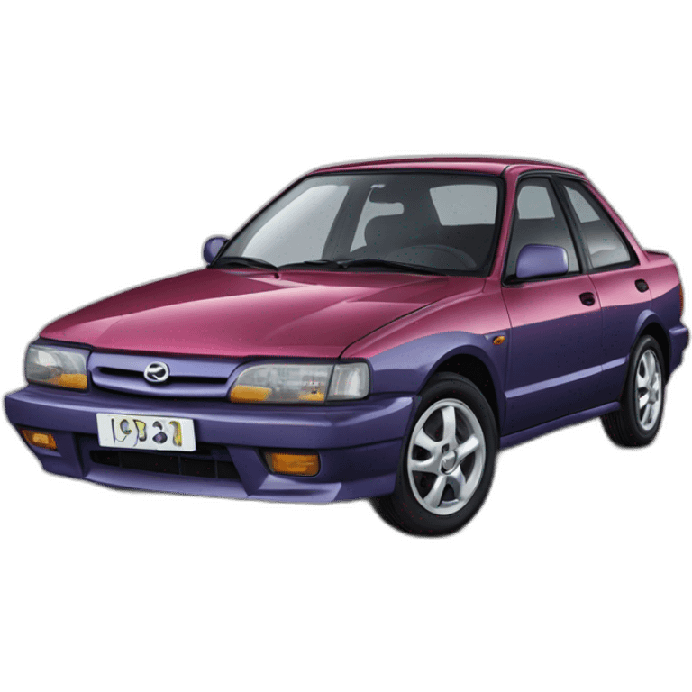 1995 mazda 323 astina rage emoji