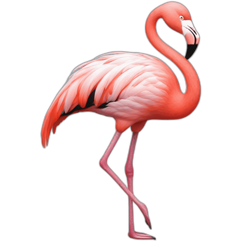 flamingo dancing emoji