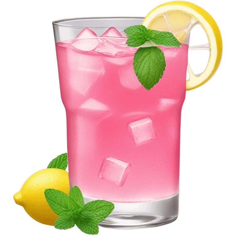 Pink lemonade  emoji