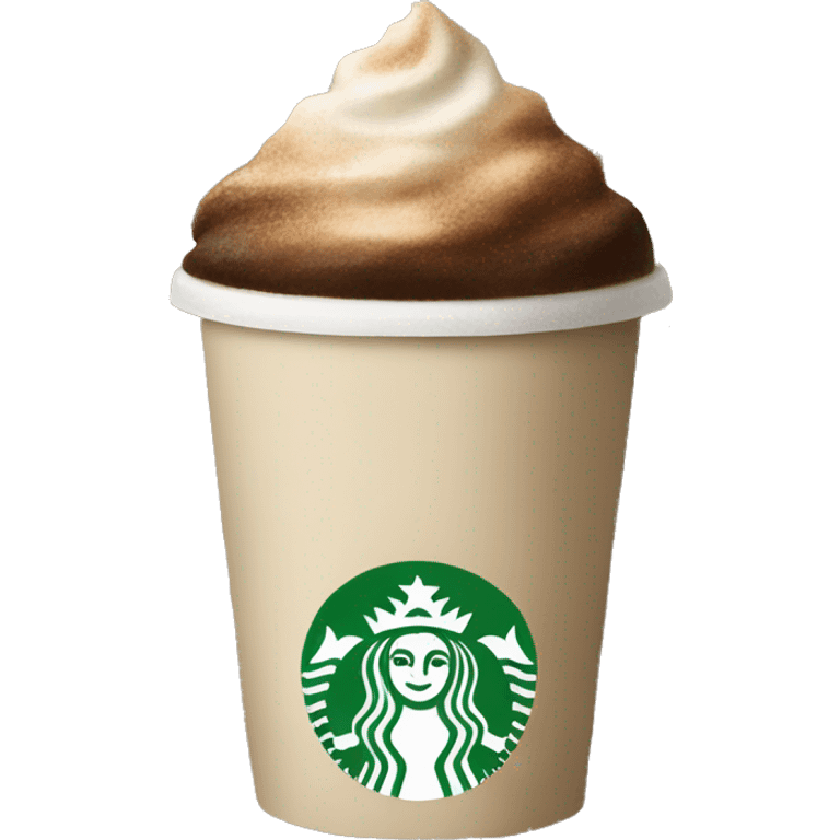 Starbucks coffee emoji