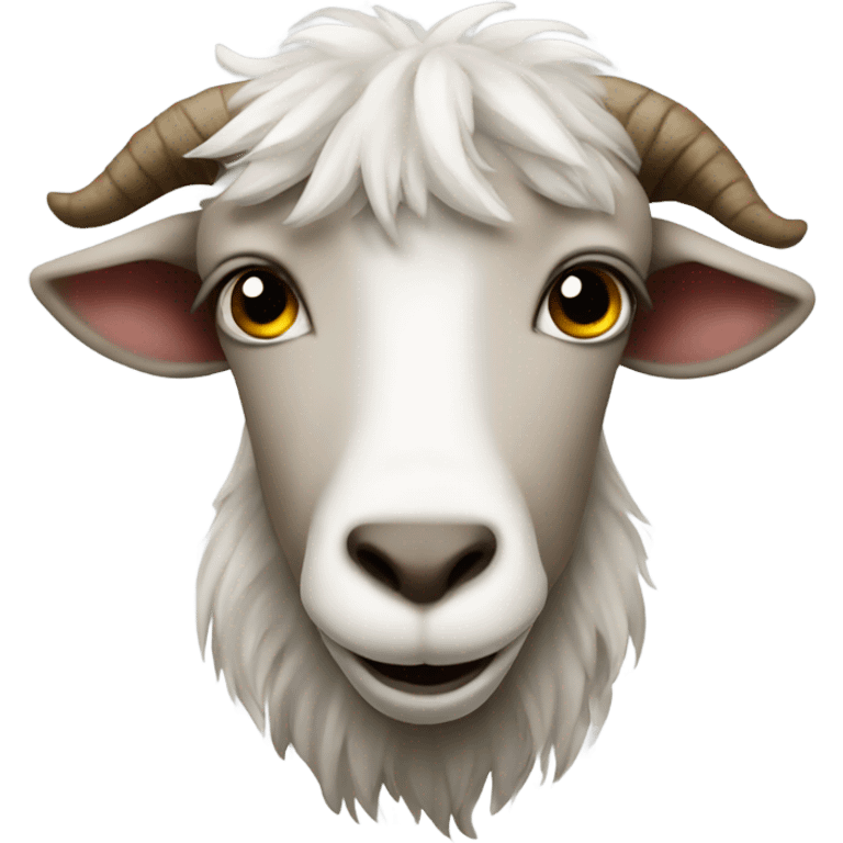 Einstein goat  emoji