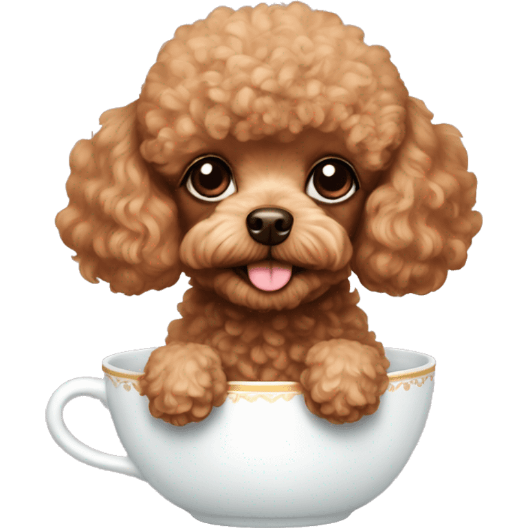 teacup poodle emoji