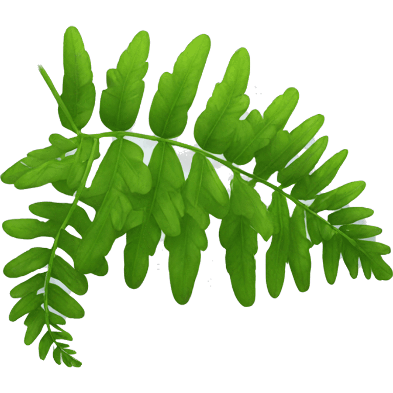 fern drop emoji