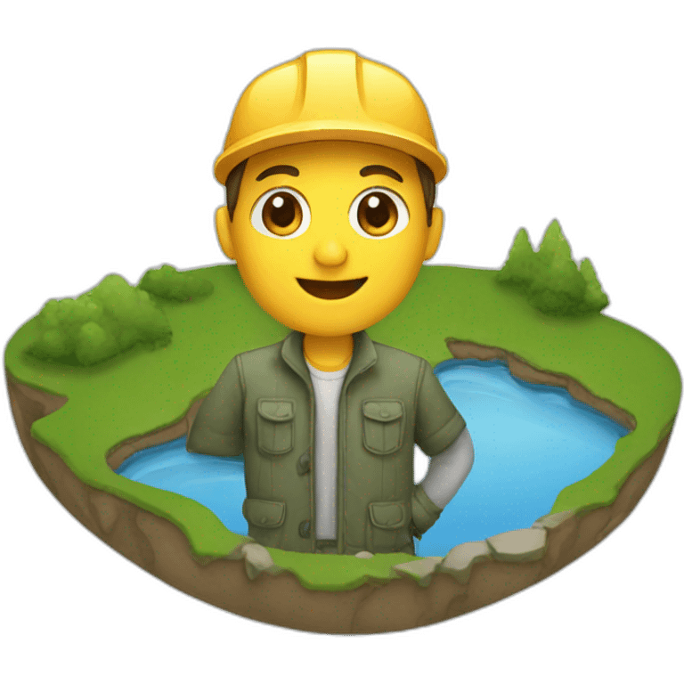 Landscape designer emoji