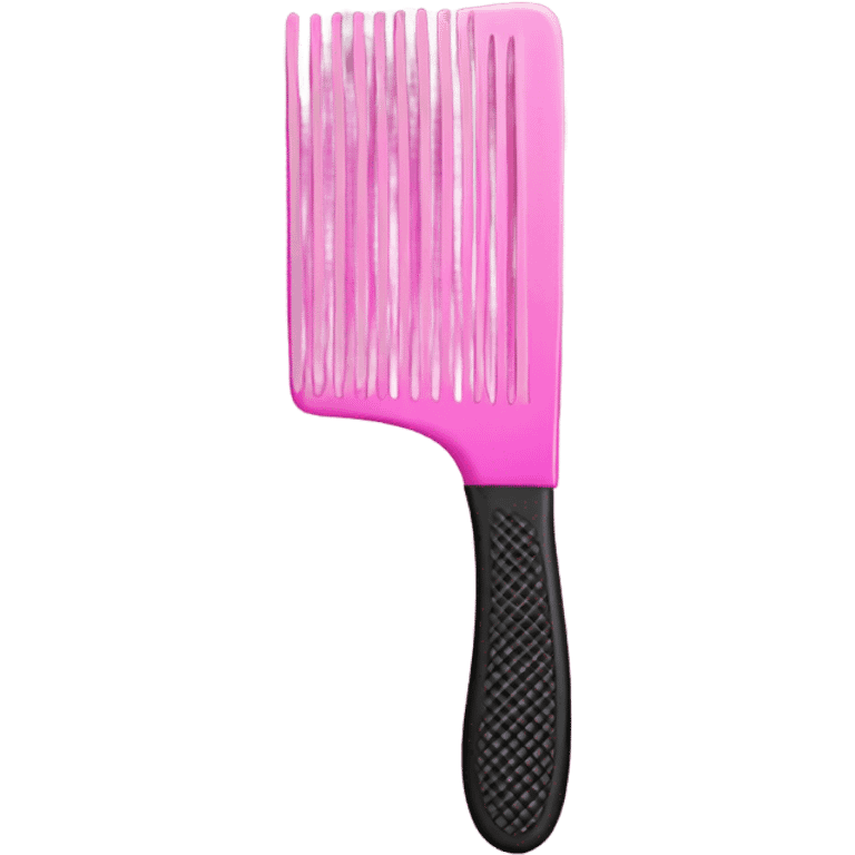 Pink comb  emoji