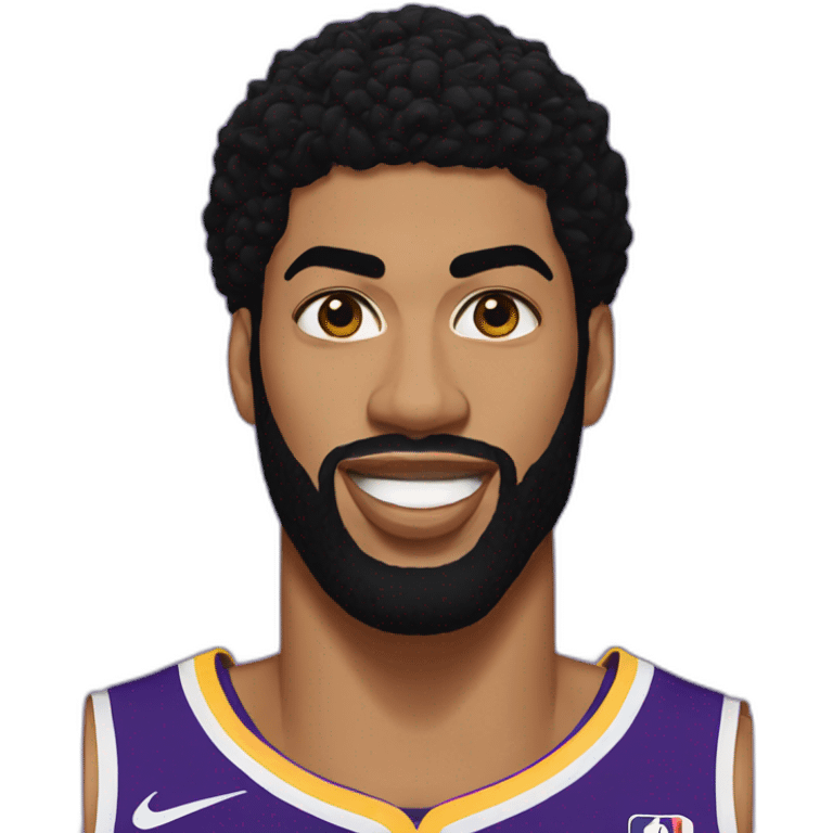 Anthony Davis Lakers emoji