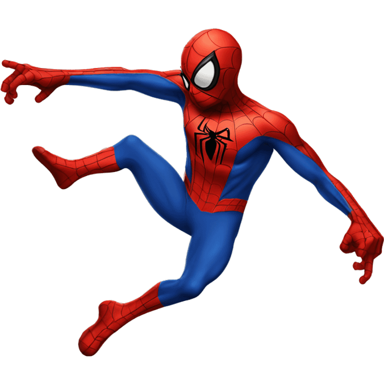 spiderman dabbing emoji