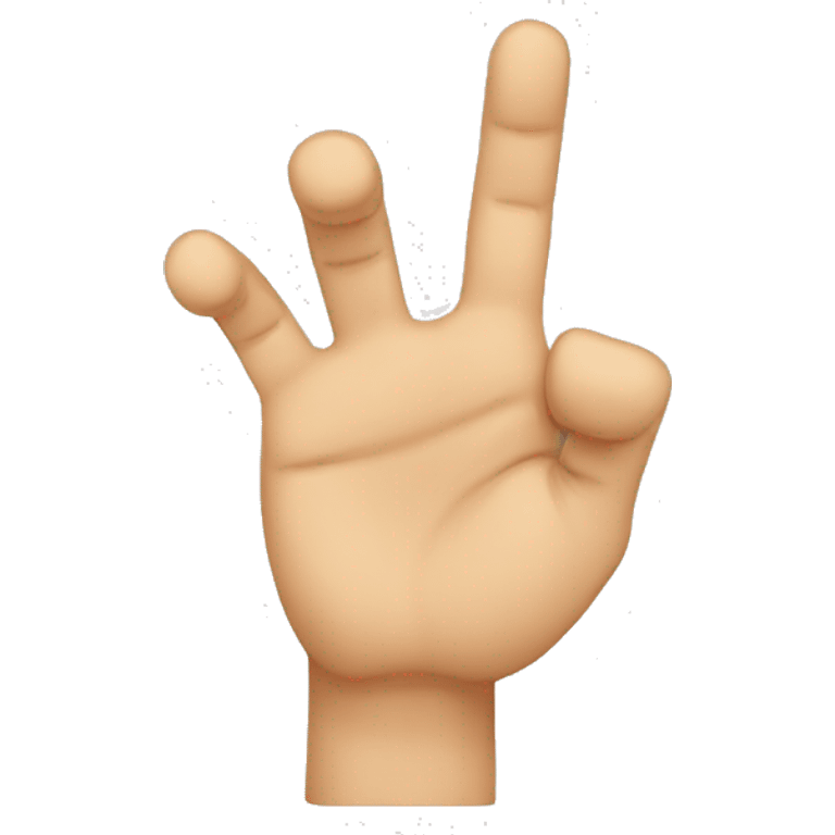 Sukuna’s hand sign for domain expansion  emoji