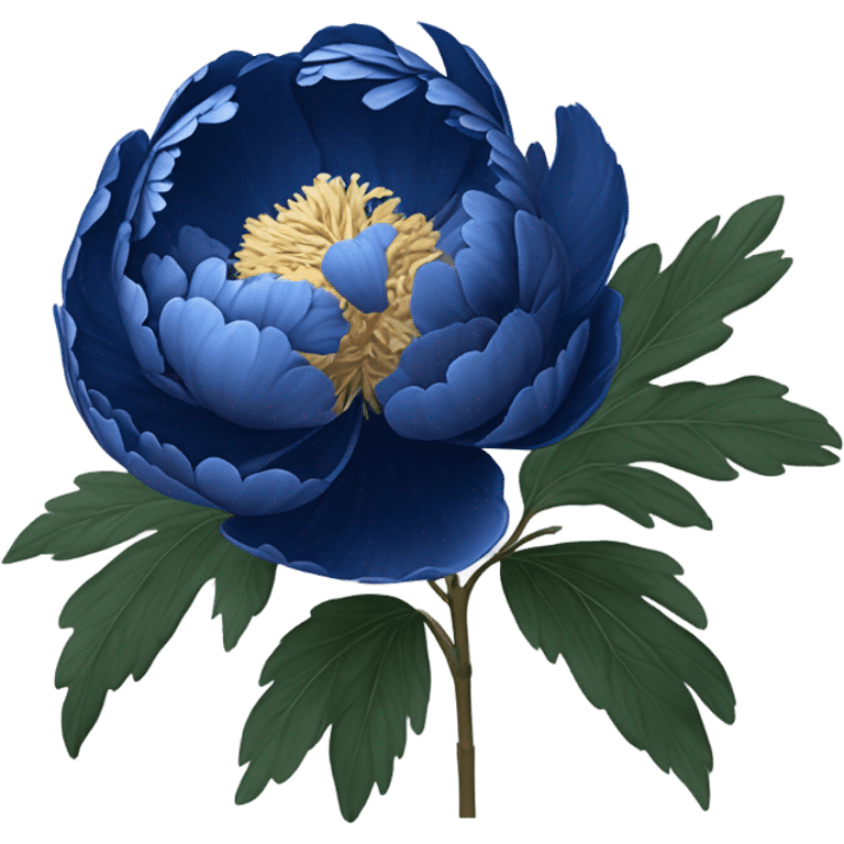 navi blue 
peony emoji