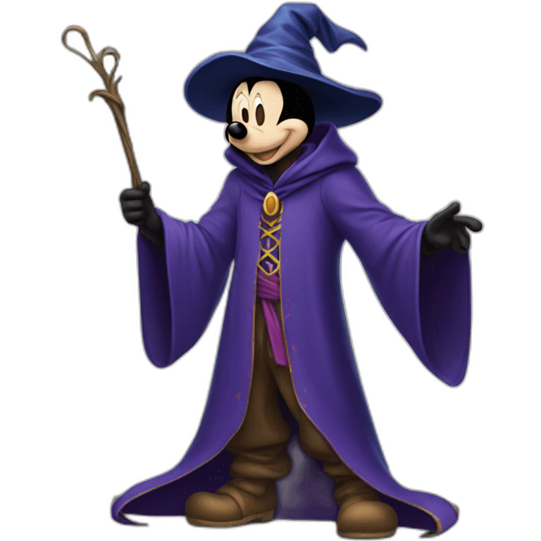 Sorcerer Mickey emoji