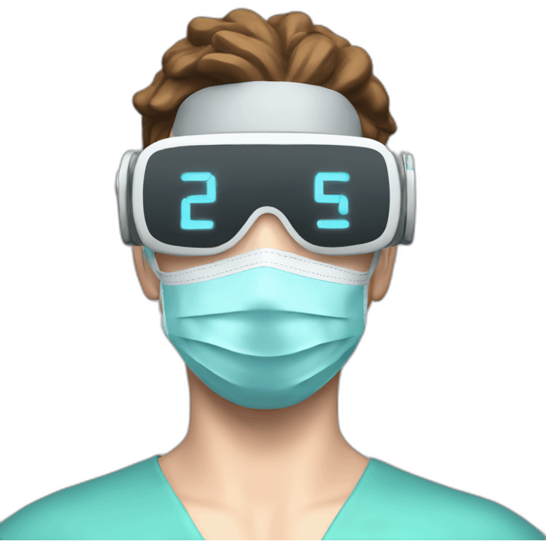 Surgeon-with-virtual-reality-display emoji