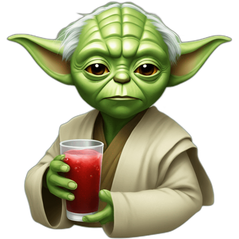 yoda drink blood emoji