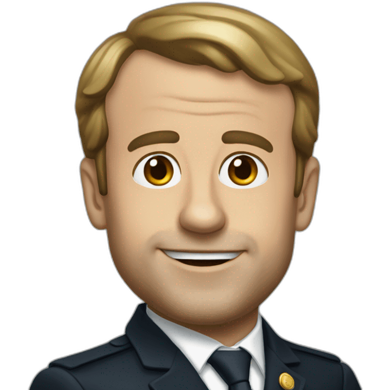 Emannuel Macron emoji