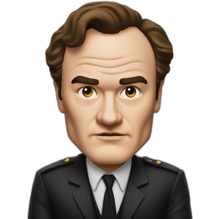 tarantino quentin portrait emoji