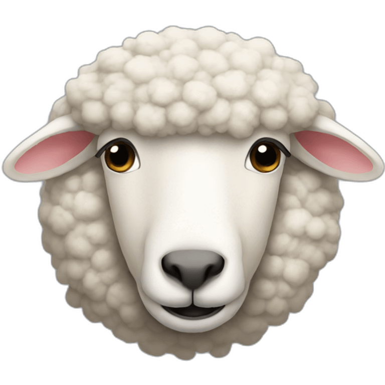 sheep-as-pilow emoji