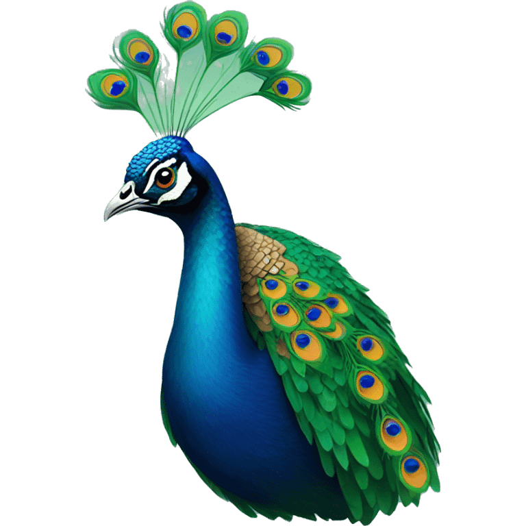 Peacock emoji