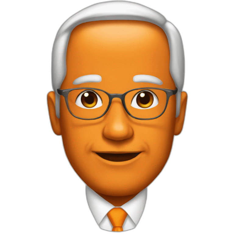 orange president emoji