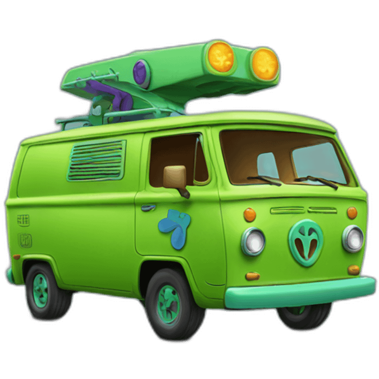 mystery machine scooby doo emoji