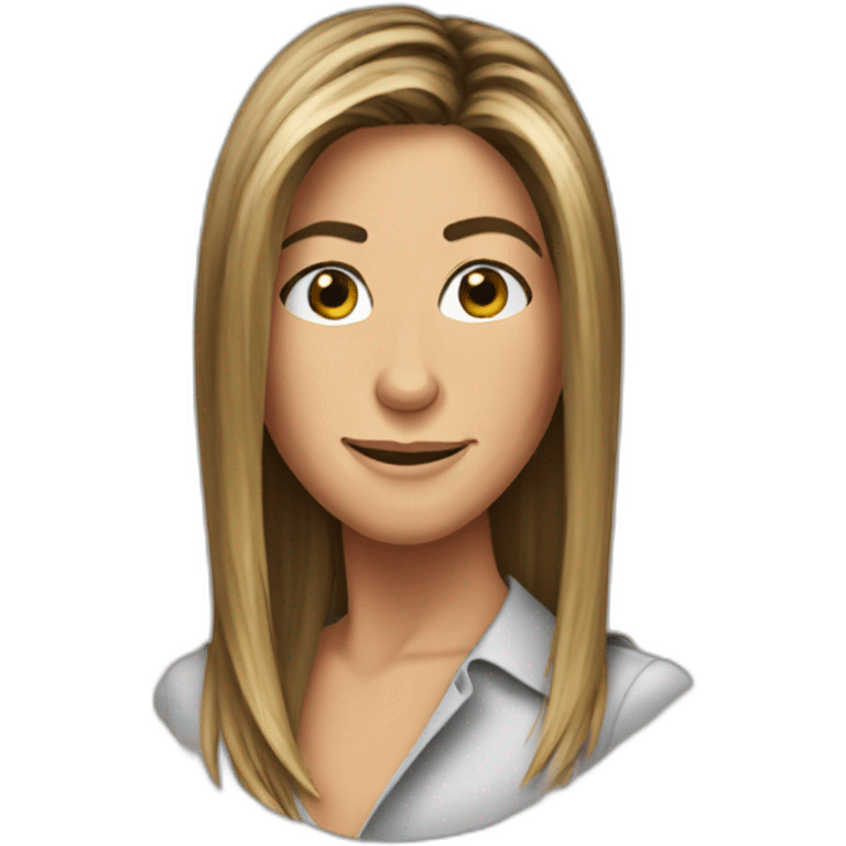 Jennifer Aniston face emoji