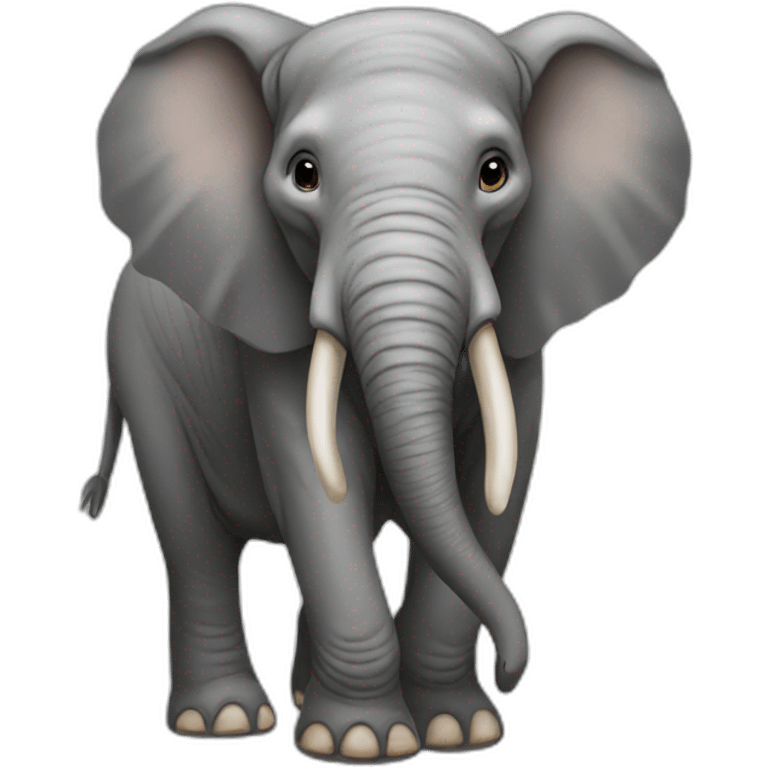 Elephant of crowm emoji