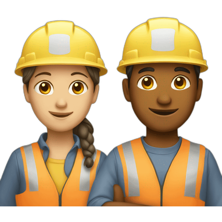 Two workers emoji