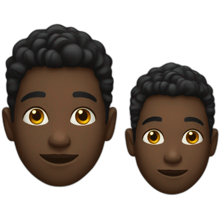 black gay guy emoji