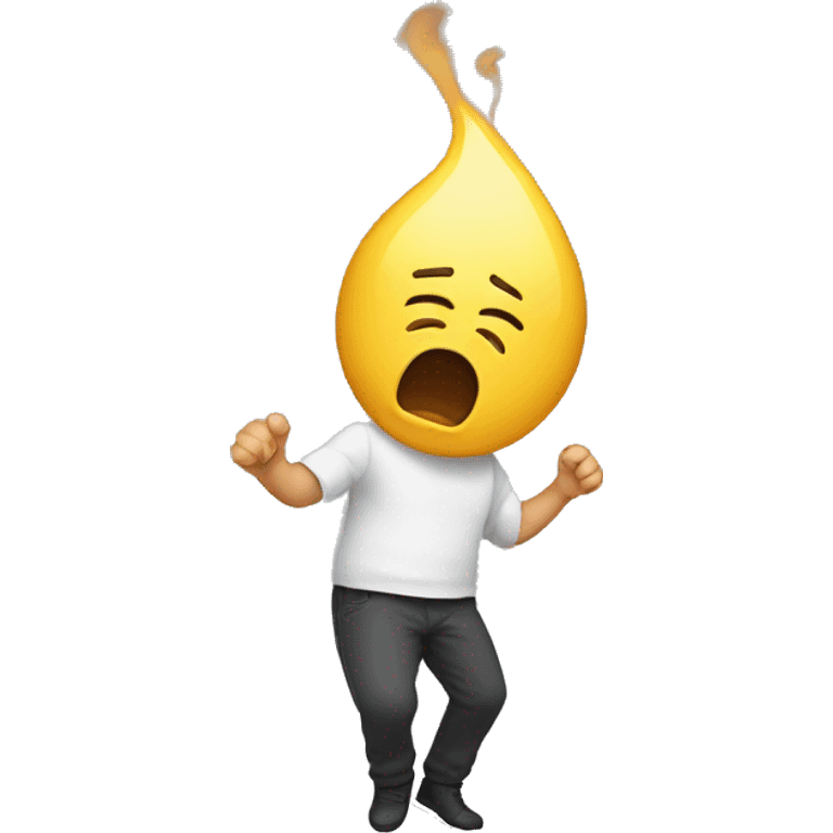 Person farting emoji