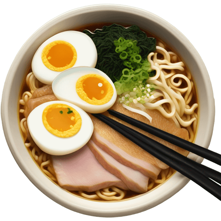 Japanese style ramen emoji