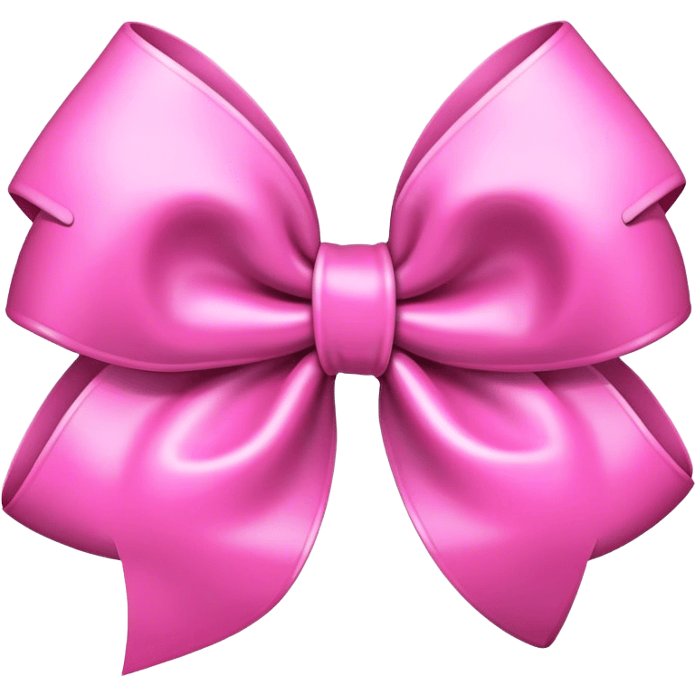 pink bow emoji