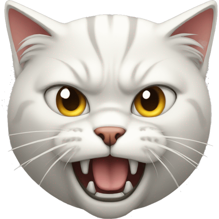 Cat angry emoji