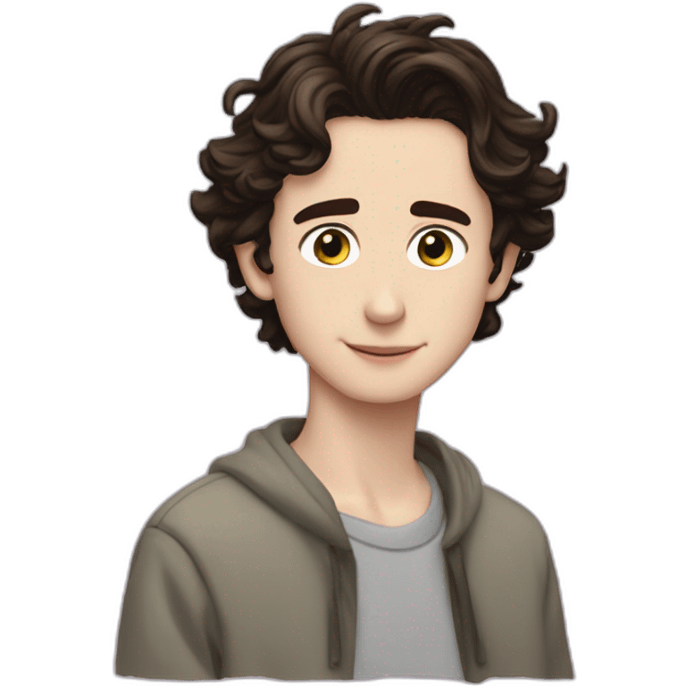 Timothe Chalomet emoji