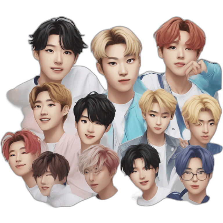 Enhypen kpop idols emoji