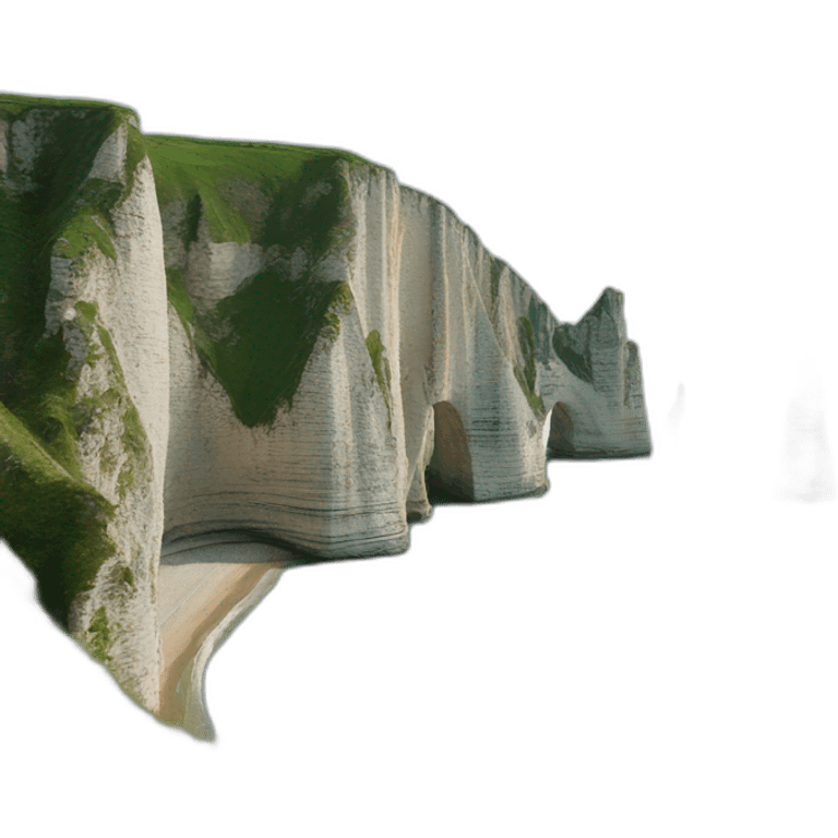 etretat cliffs emoji