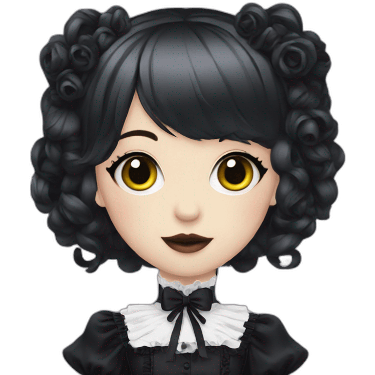 Goth lolita emoji