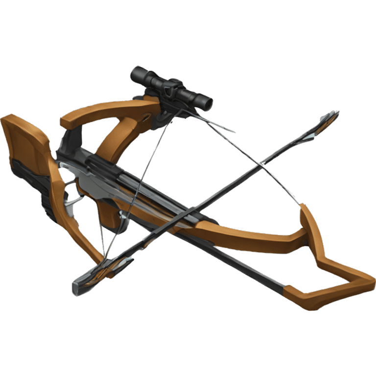 Crossbow simple emoji