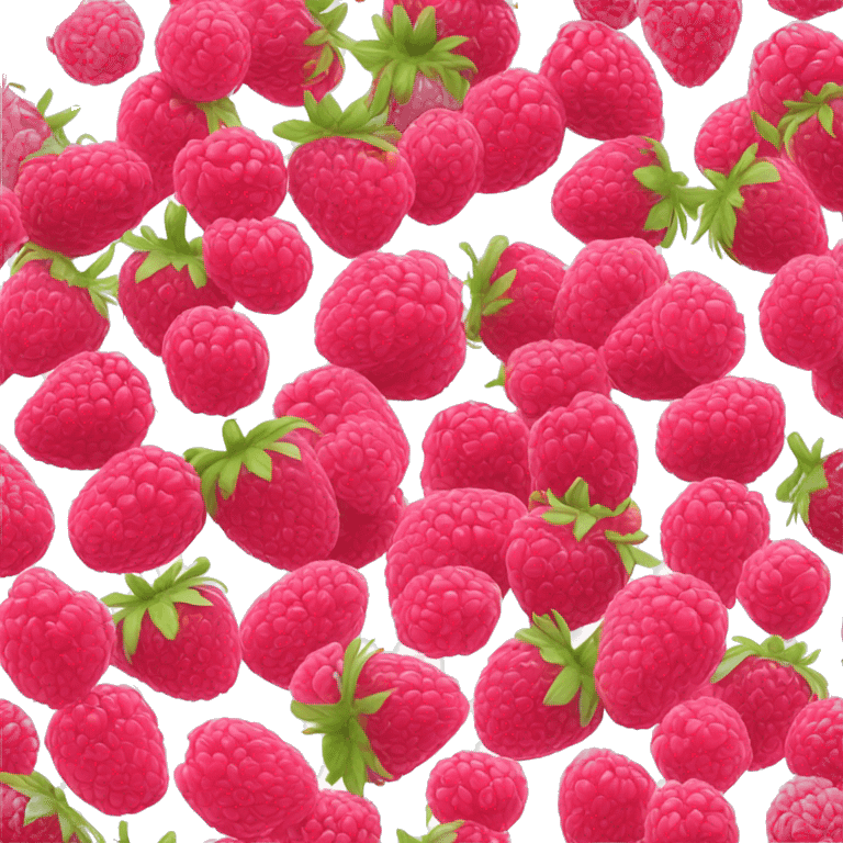 Une framboise emoji