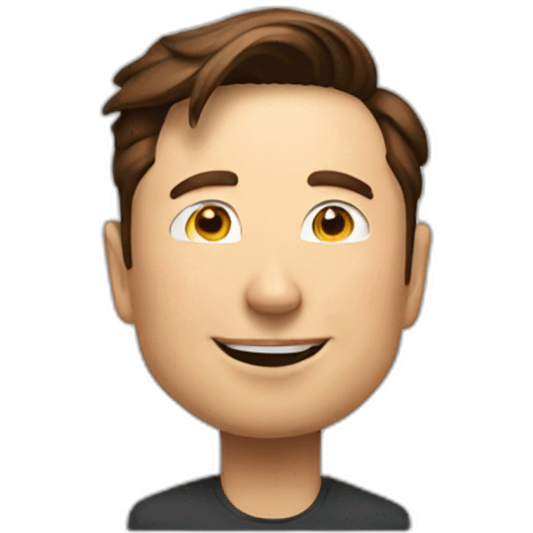 elon musk surprized emoji