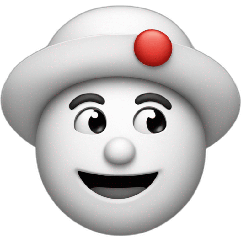 Bonhomme souriant colère emoji