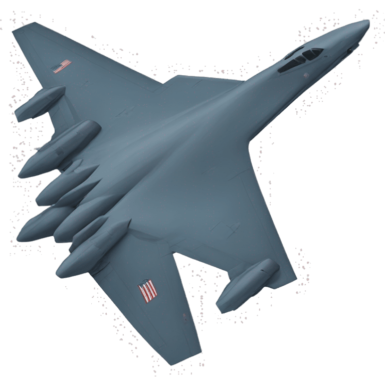 B-2 bomber flying emoji