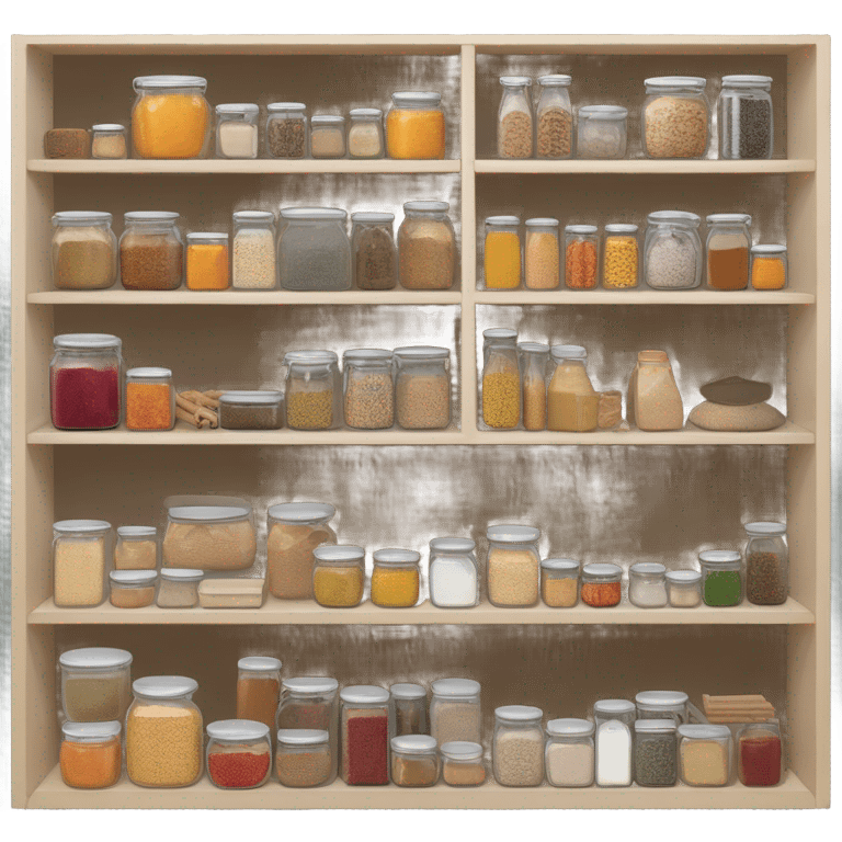 Digitized pantry emoji