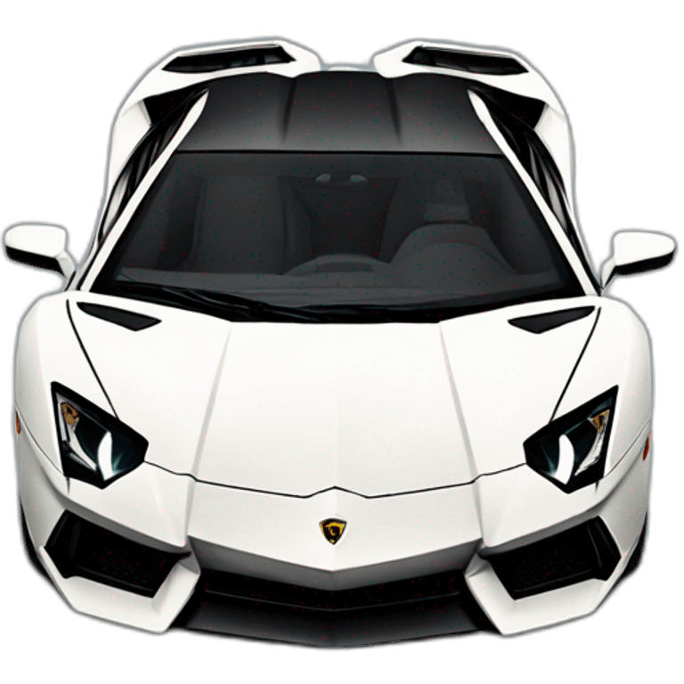 Aventador black emoji