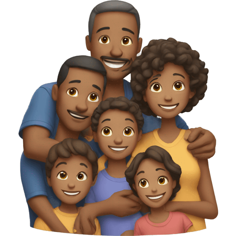 happy family emoji