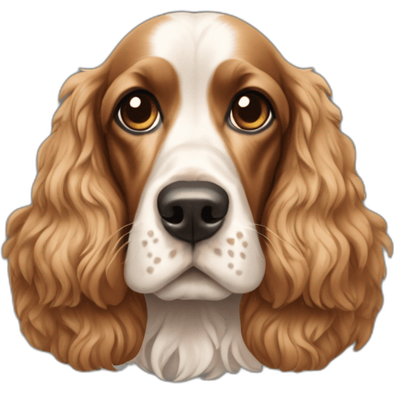 Dog-english-cocker-spaniel-full-body emoji