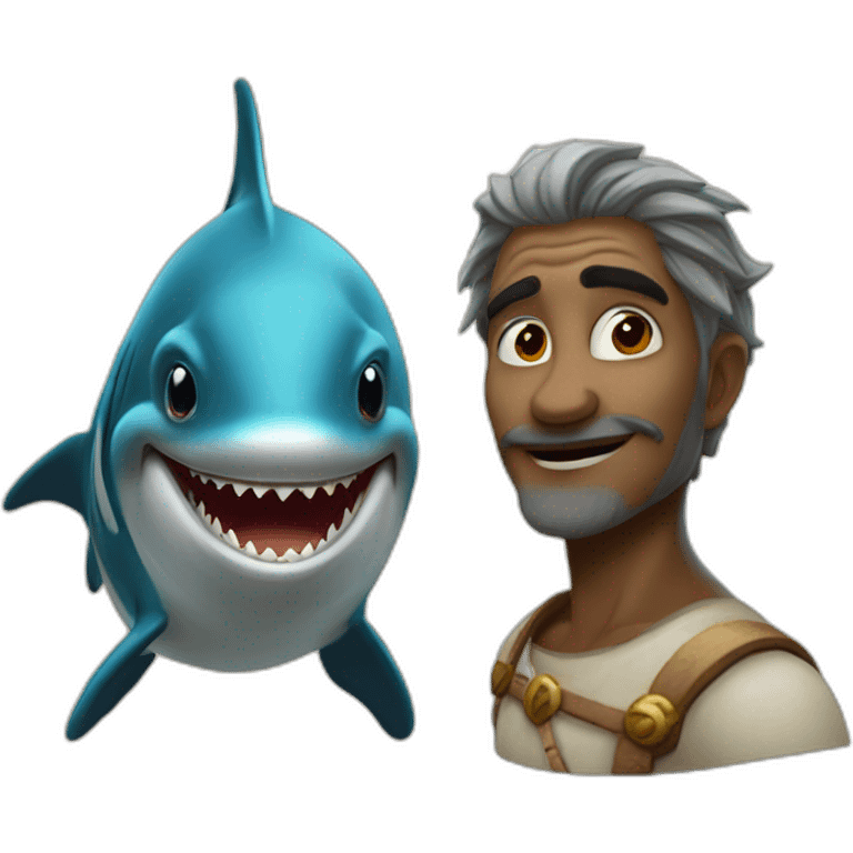 Un dophin et un orcque emoji