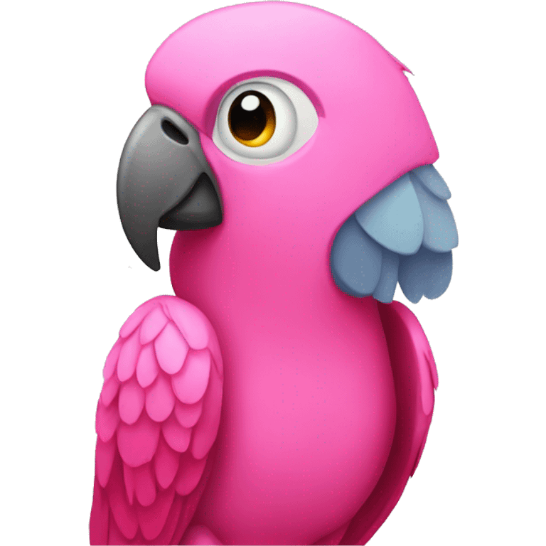 Pink Parrot emoji