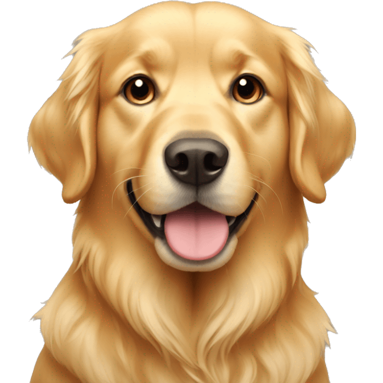 Golden retriever emoji